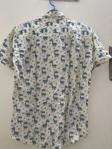 Funky Giraffe Print Shirt