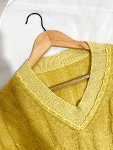 B2G2 🎁Vintage Knit V-Neck Sweater ()