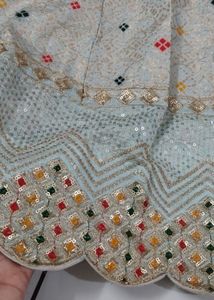 Sky Blue Lehenga