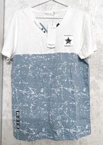 Price Drop White And Grey Brand New Tshirt