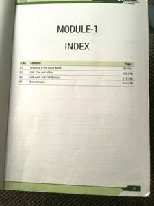 Bio Modules Class 11 NEET 2024