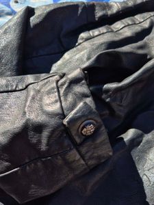 Flaux Leather Jacket - Biker Style Jacke