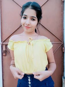 off shoulder yellow dress under 300.full ilastic