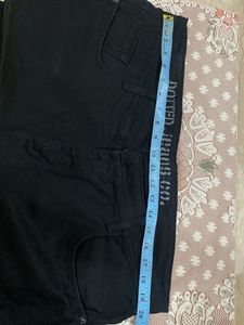 Jack &amp; Jones Polo T Shirt- Black Denim Jeans Combo