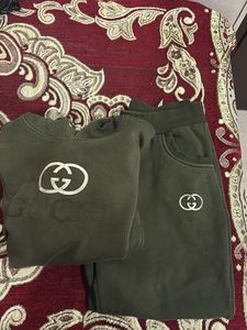 Gucci Olive Green Tracksuit