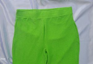 Green Flared Pants - 24