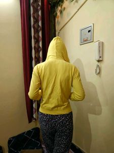 Yellow Basic House Hoodie