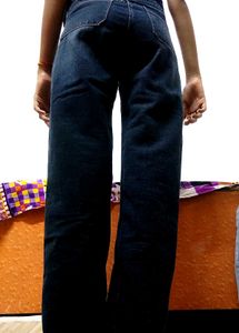 Distressed Wide Leg Jeans