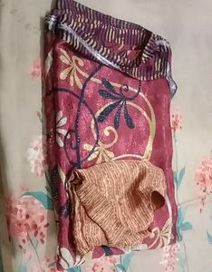 Two Sarees In Very Good Condition..