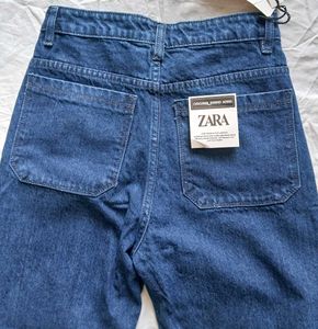 Straight Dark Washed Denim Jeans