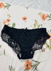 Black Lace Bra &amp; Panty Set