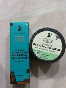 Pilgrim Glow Moisturizer & Peeling Solution