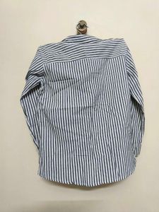 Grey And White Strip Shirt