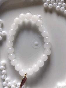 Beaded  Bracelets Combo With Heart Charms