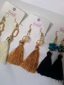 Tassel Dangle Earrings - Fun &amp; Colorful!