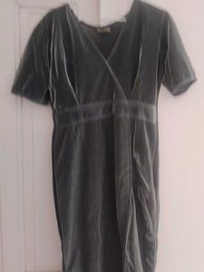 Elegant Grey Dress