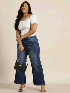 Sztori Women Mid Rise Dark Blue Jeans