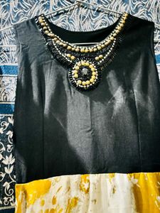Vintage Floral Maxi Dress
