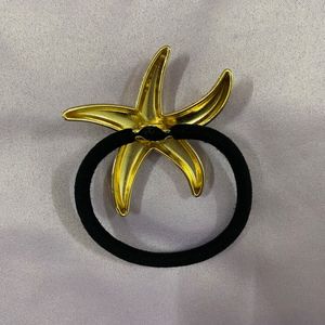 Starfish Metal Hair Tie ⭐️