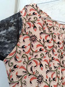 Beautiful Jaipuri Print Anarkali Kurta(Fixed Rate)