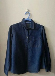 Denim Long Sleeve Shirt