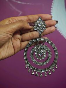 Statement Kundan Earrings