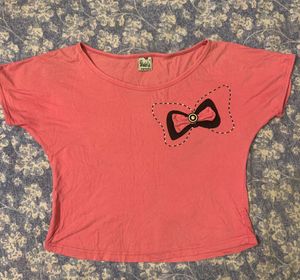 Cute Pink Bow T-Shirt