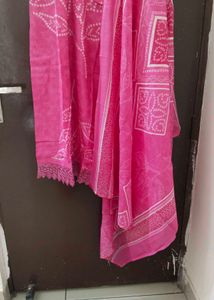 New Unused Vneck Mirror Work Pakistani Suit