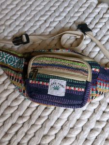 Pure Hemp Fanny Pack / Waist Bag Unisex
