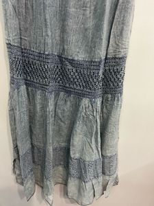 Zink London Denim Blue Maxi