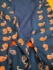 Paisley Print Kurta
