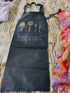 Stylish Black Cooking Apron