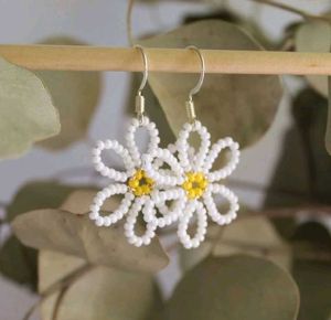 Flower Beaded Earring🌼
