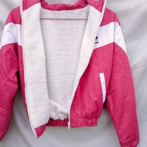 Pink Puffer Jacket