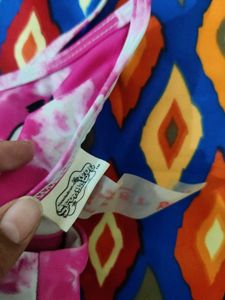Pink Tie-Dye Patrick Star Bra