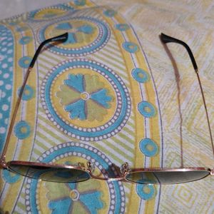 Gold Aviator Sunglasses