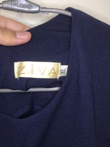 Beautiful Navy Blue Off Shoulder Top