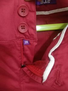 Crimson Skinny Fit Regular Trousers