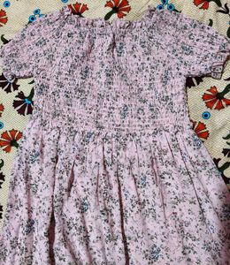 pink floral maxi dress