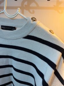 Striped Pullover Sweater