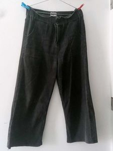 Wide Leg Denim Pants