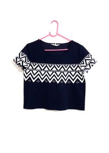 Navy Blue Top