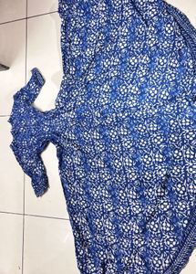 full long blue Drees /