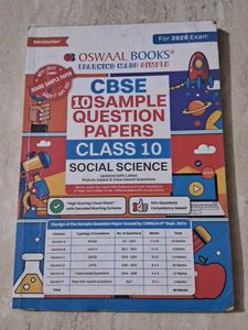 Owaal Social Science cbse sample paper class 10
