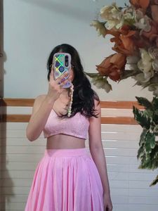 Baby Pink Lehenga / Soft Girl Outfit