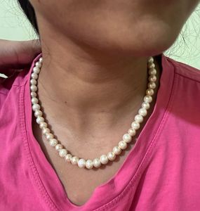 Elegant Pearl Necklace for neha