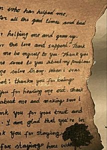 Aesthetic Vintage Letter