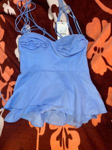 ZARA Blue Mini Dress