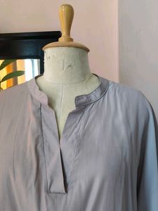 Summer Loose Bling Cotton Silk Blend Shirt