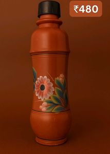 Hand-Painted Water Bottle